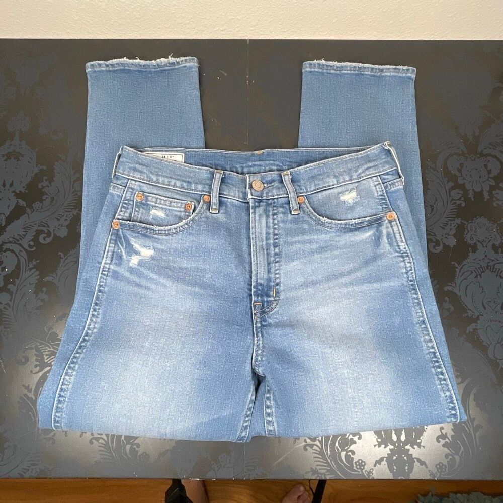 Gap Vintage Slim High Rise Jeans Size 28 / 6P - Picture 4 of 11